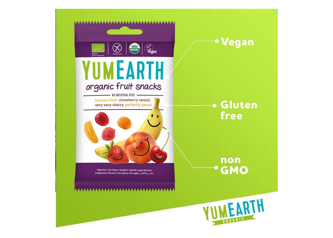 Yumearth organic fruit snacks (50 g)
