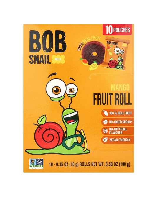 Bob Snail Fruit Rolls 🥭(2 pieces)