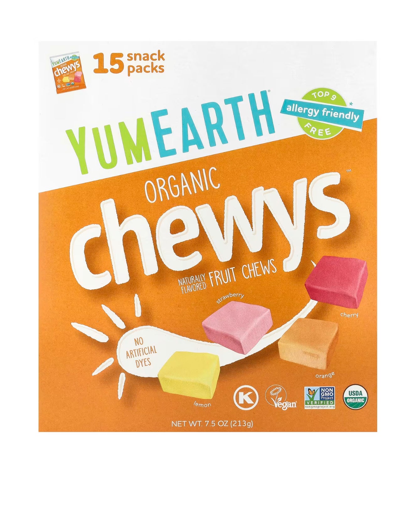 Yumearth organic Chewys