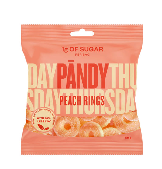 Pandy Peach Rings (50 g)