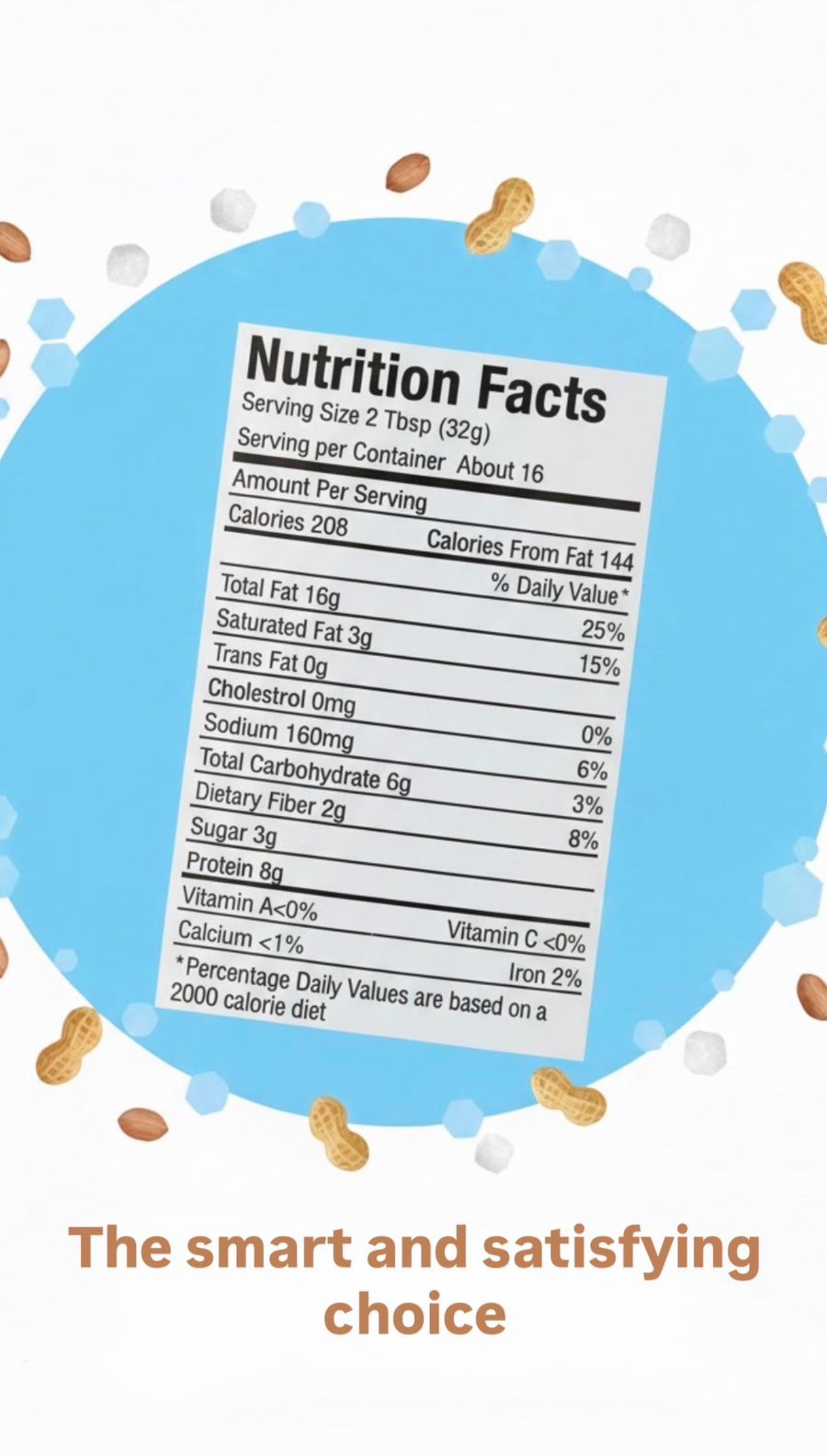 American Harvest Sugar Free Peanut butter
