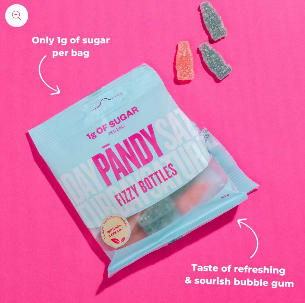 Pandy Fizzy Bottles (50 g)