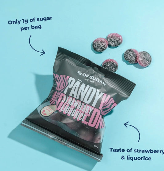 Pandy strawberry liquorice (50g)