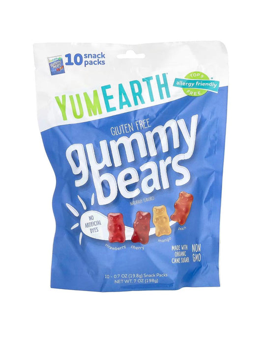 Yumearth Gummy Bears (10 packs)