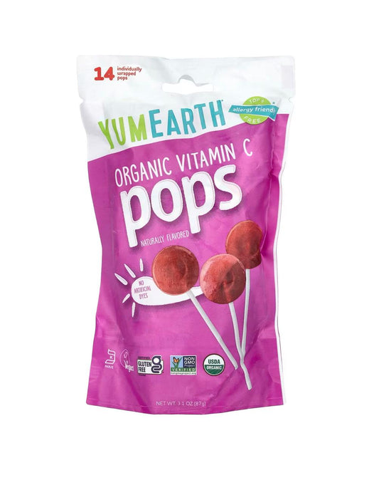 YumEarth Organic Vitamin C lollipop (14 packs)