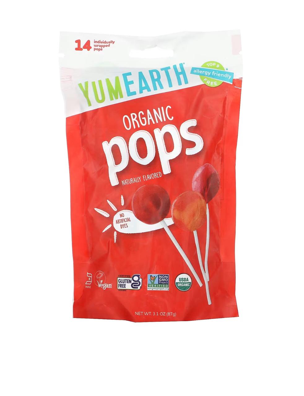 YumEarth Organic lollipops (14 lollipop)